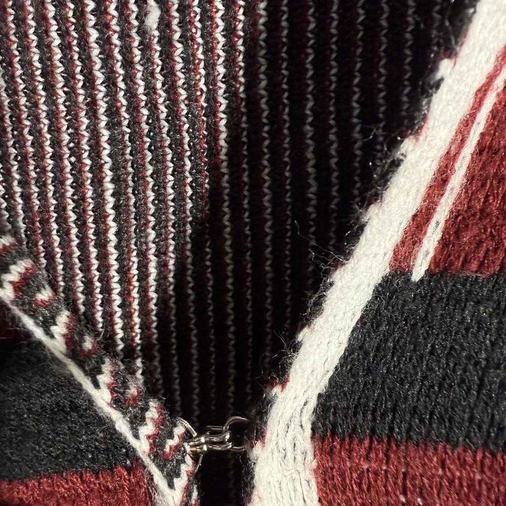 WMS 3XL Southwest Vibe Fringe Shawl Cardigan Long Sleeve Cozy - Picture 6 of 15